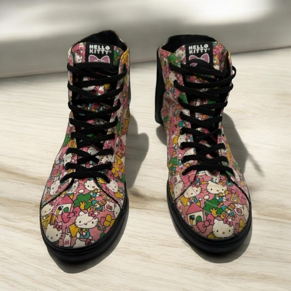 Vans Hello Kitty Multicolor High-Top Sneakers